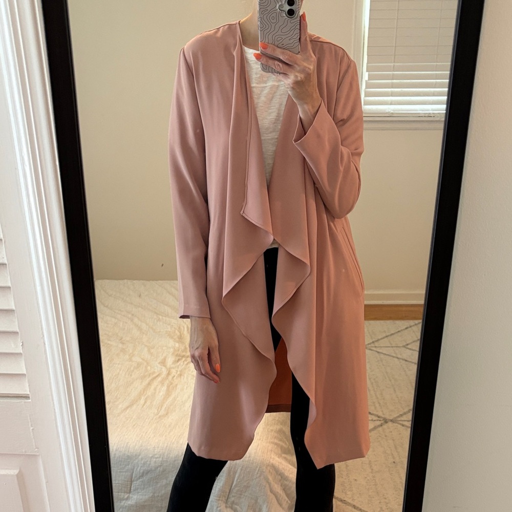 Forever 21 Blush Draped Duster